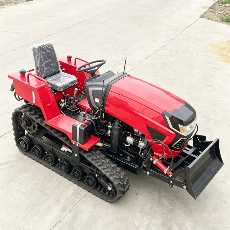 Customized High‑Power Farm Rotary Tiller, 60HP Plowing Tractor, Tracked Rotary Tiller,with Attachments Option
Customized High‑Power Farm Rotary Tiller, 60HP Plowing Tractor, Tracked Rotary Tiller,with Attachments Option