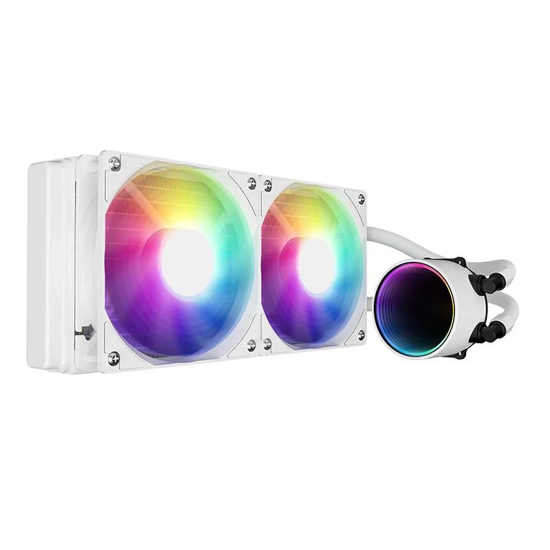 New Design 240mm Liquid Cooler White Gaming Computer Case Water Cooling Fan 240mm CPU Water Cooler
New Design 240mm Liquid Cooler White Gaming Computer Case Water Cooling Fan 240mm CPU Water Cooler