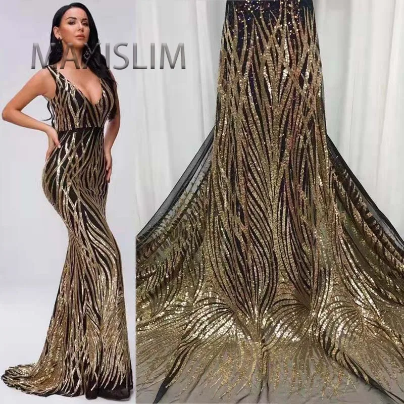 Hot Selling Spot 5Yards/Lot Mesh Embroidery 3MM Sequin Fabric Lace Stripe DIY Sewing Wedding Party Dress Fabric Width 125CM
Hot Selling Spot 5Yards/Lot Mesh Embroidery 3MM Sequin Fabric Lace Stripe DIY Sewing Wedding Party Dress Fabric Width 125CM