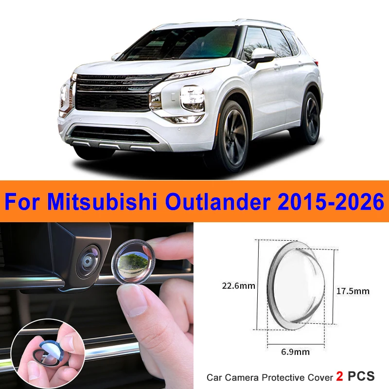 360 Reverse Image Car Camera Cover Anti-Scratch PC Lens Protector Stickers For Mitsubishi Outlander 2015-2026 2Pcs
360 Reverse Image Car Camera Cover Anti-Scratch PC Lens Protector Stickers For Mitsubishi Outlander 2015-2026 2Pcs