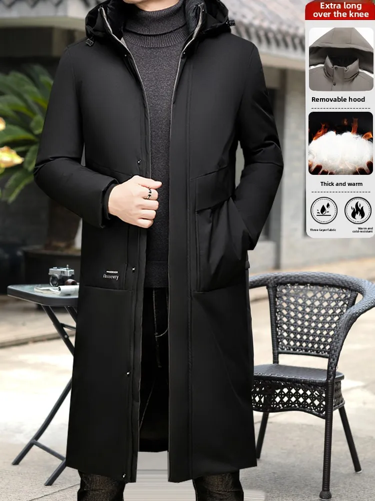 Thiened Long Cotton Jaet for Middle-Aged Men Winter Warm Faionable Casual Outerwear Over-Knee Dad Coat Busin Gentlem...
Thiened Long Cotton Jaet for Middle-Aged Men Winter Warm Faionable Casual Outerwear Over-Knee Dad Coat Busin Gentlem...