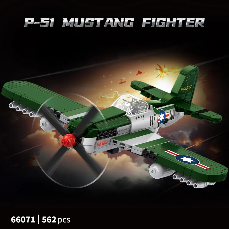Детский пазл, новый собранный строительный блок с мелкими частицами P-51, модель боевого самолета Mustang, игрушка 66071
Детский пазл, новый собранный строительный блок с мелкими частицами P-51, модель боевого самолета Mustang, игрушка 66071