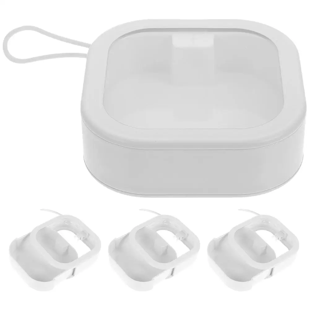 4pcs Hair Accessories ganizer Storage Box White Multi function Earring Case Portable Jewelry Box Hair Tie Holder Scrunchie
4pcs Hair Accessories ganizer Storage Box White Multi function Earring Case Portable Jewelry Box Hair Tie Holder Scrunchie