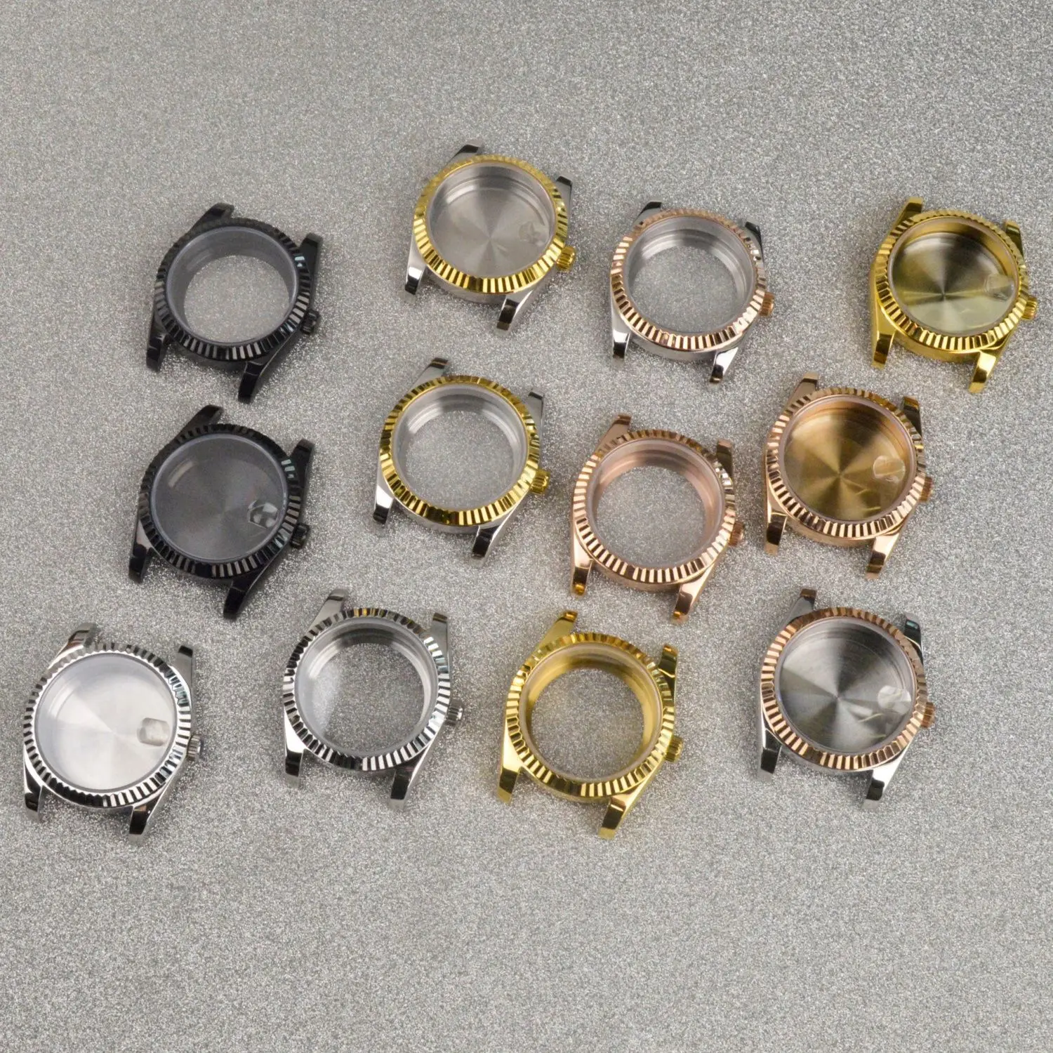 36Mm/39mm Log Case Sapphire Glass Stainless Steel Watch Case Fits NH35/NH36/ETA2824
36Mm/39mm Log Case Sapphire Glass Stainless Steel Watch Case Fits NH35/NH36/ETA2824