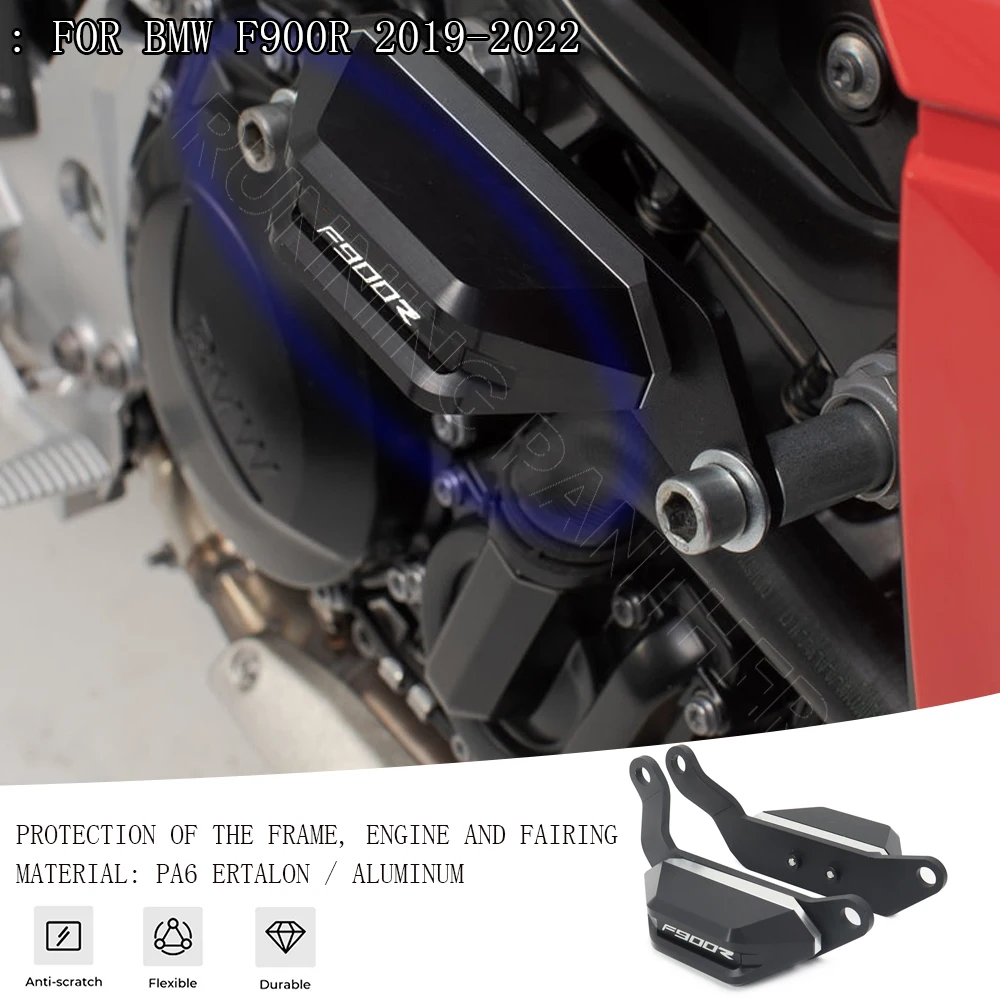 F900 R Engine Guard Anti Crash Frame Slider Cover kit FOR BMW F900R Protector 2019 2020 2021 2022
F900 R Engine Guard Anti Crash Frame Slider Cover kit FOR BMW F900R Protector 2019 2020 2021 2022