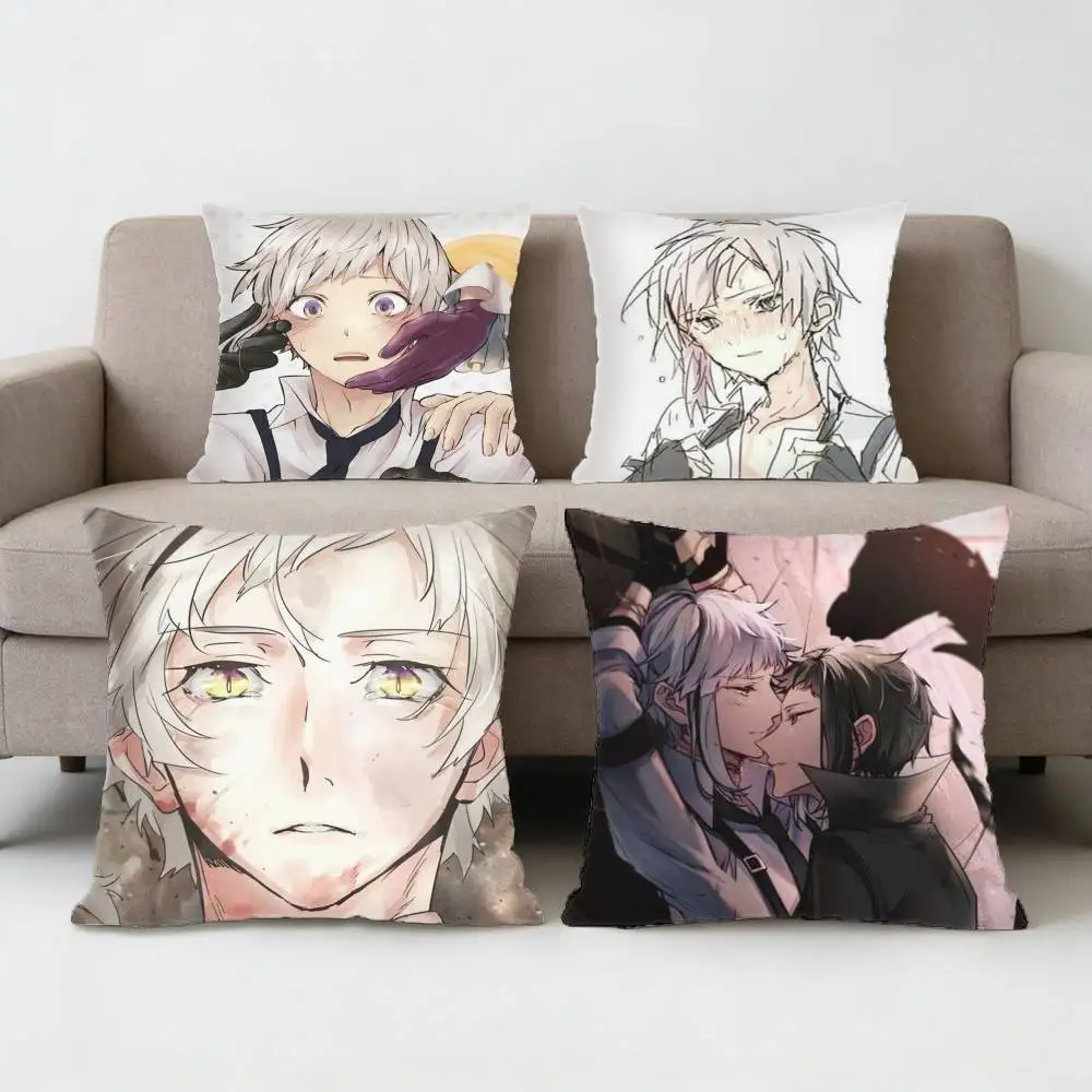 Bungo Stray Dogs Nakajima Atsushi Pillow Case Sofa Living Room Bedroom Headboard Backrest Cushion Square Cushion Nap Time
Bungo Stray Dogs Nakajima Atsushi Pillow Case Sofa Living Room Bedroom Headboard Backrest Cushion Square Cushion Nap Time