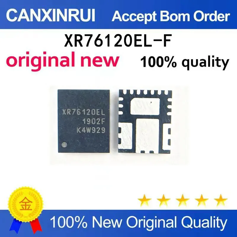 (5-100 pieces)Brand new original XR76120EL-F XR76120EL QFN-16 package in stock
(5-100 pieces)Brand new original XR76120EL-F XR76120EL QFN-16 package in stock