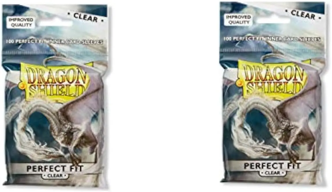 Clear Standard Size Card Sleeves 100ct 2 Pack for Trading Card Protection with Smooth Shuffle
Clear Standard Size Card Sleeves 100ct 2 Pack for Trading Card Protection with Smooth Shuffle
