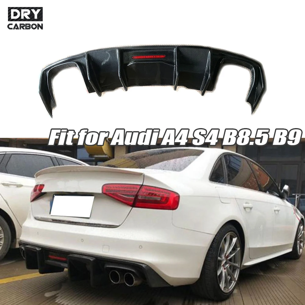 Carbon Fiber Rear Lip Diffuser Spoiler For Audi A4 S4 B8.5 B9 2013-2019 Car Bumper Guard K Style
Carbon Fiber Rear Lip Diffuser Spoiler For Audi A4 S4 B8.5 B9 2013-2019 Car Bumper Guard K Style