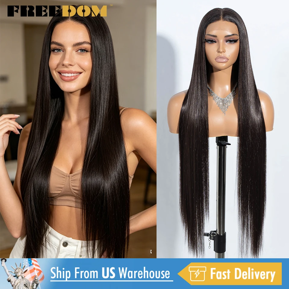 FREEDOM Long Straight Synthetic Lace Front Wigs For Women 38" Ombre Blonde Highlight Deep Part Cosplay Lace Wigs US Local Ship
FREEDOM Long Straight Synthetic Lace Front Wigs For Women 38" Ombre Blonde Highlight Deep Part Cosplay Lace Wigs US Local Ship