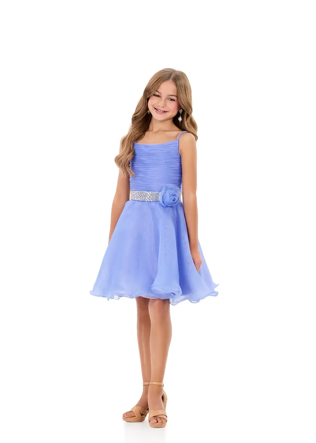 Snvdzo Ruched Crystal Waist Pageant Dress Floral Fit Flare Mini Flower Girl Dress For Wedding Pageant Runway Birthday Stage 2026
Snvdzo Ruched Crystal Waist Pageant Dress Floral Fit Flare Mini Flower Girl Dress For Wedding Pageant Runway Birthday Stage 2026