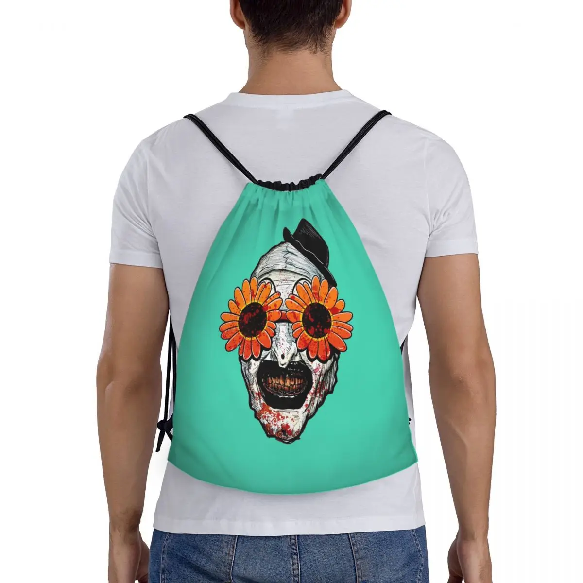 Art The Clown Terrifier 2 Sunflower Sunglasses Backpacks Drawstring Bundle Pocket Storage Bag Book Bags For Man Woman School
Art The Clown Terrifier 2 Sunflower Sunglasses Backpacks Drawstring Bundle Pocket Storage Bag Book Bags For Man Woman School
