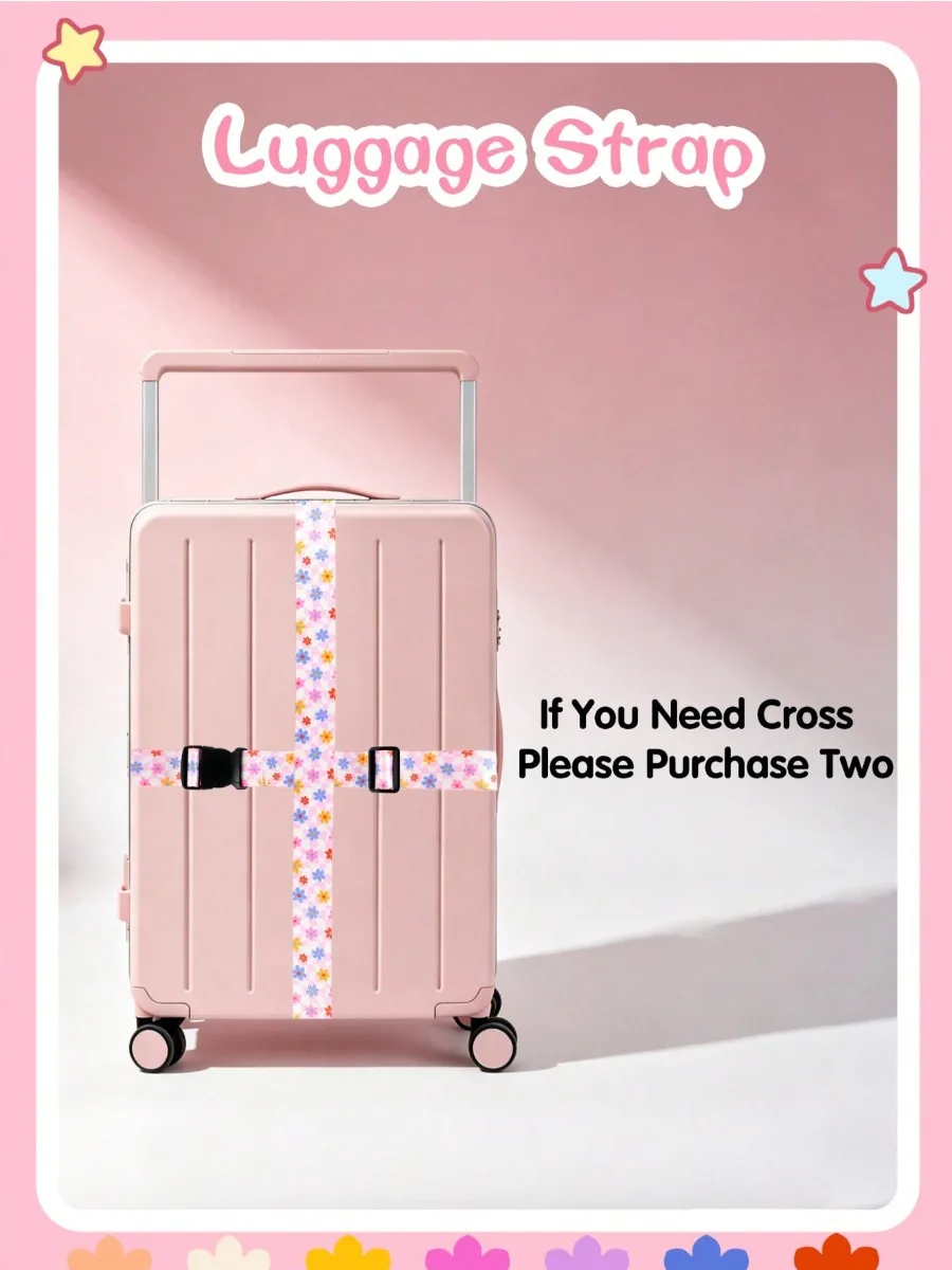Cute Print Soft Fabric Anti-loose Suitcase Binding Strap,Travel Luggage Belt with Buckle,Adjustable Luggage Strap for Suitcase,
Cute Print Soft Fabric Anti-loose Suitcase Binding Strap,Travel Luggage Belt with Buckle,Adjustable Luggage Strap for Suitcase,