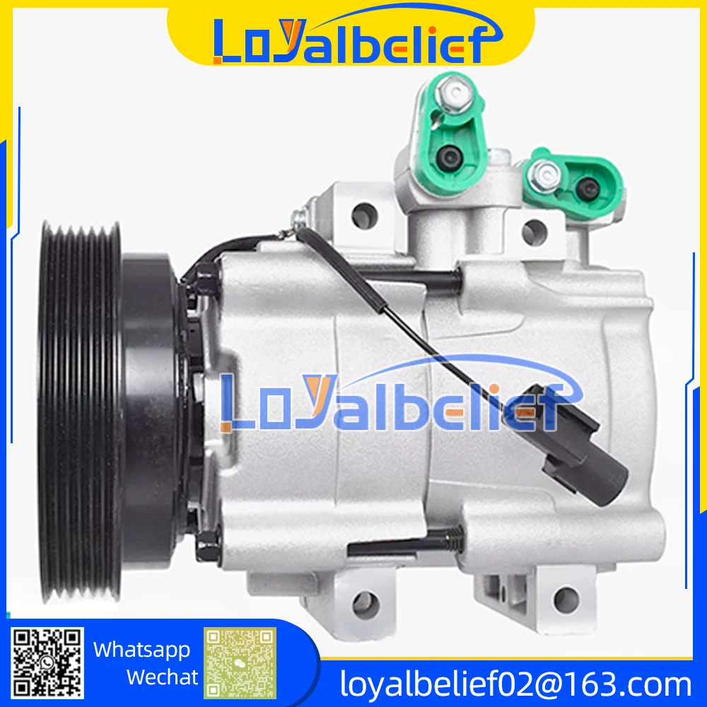 Автомобильный Компрессор кондиционера HS18 для Hyundai Santa Fe 2001-2006 2.7L 2403-558265 10360920 11157183 CO 10957X 57183
Автомобильный Компрессор кондиционера HS18 для Hyundai Santa Fe 2001-2006 2.7L 2403-558265 10360920 11157183 CO 10957X 57183