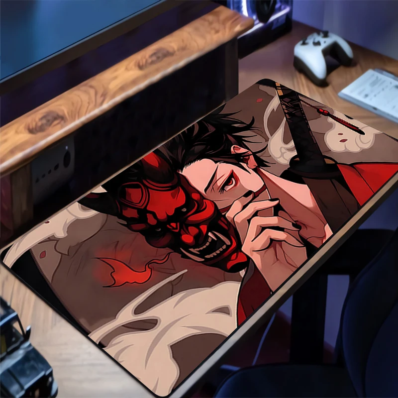 Mouse Pad Desk Mat Anime Play Mat Gaming Devil Oni Mask Mousepad Exquisite Speed Computer and Office Gamer Cabinet Keyboard Pad
Mouse Pad Desk Mat Anime Play Mat Gaming Devil Oni Mask Mousepad Exquisite Speed Computer and Office Gamer Cabinet Keyboard Pad
