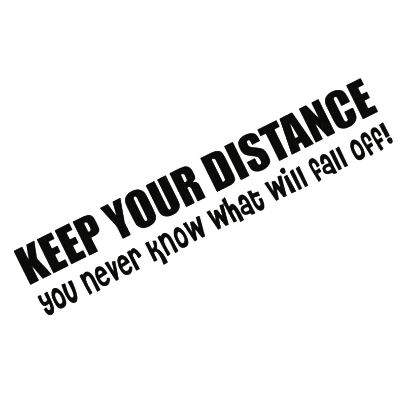 Words Car Stickers Keep Your Distance You Never Know What Might Fall Off Sticker Funny Bumper Brief Literary Car Accessories
Words Car Stickers Keep Your Distance You Never Know What Might Fall Off Sticker Funny Bumper Brief Literary Car Accessories