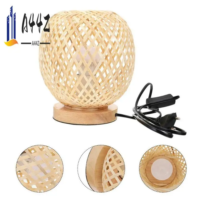 A44Z-2X Bamboo Rattan Table Lamp Japanese Style Bedside Lamp Desk Lamp Bedroom Diy Decoration EU Plug
A44Z-2X Bamboo Rattan Table Lamp Japanese Style Bedside Lamp Desk Lamp Bedroom Diy Decoration EU Plug