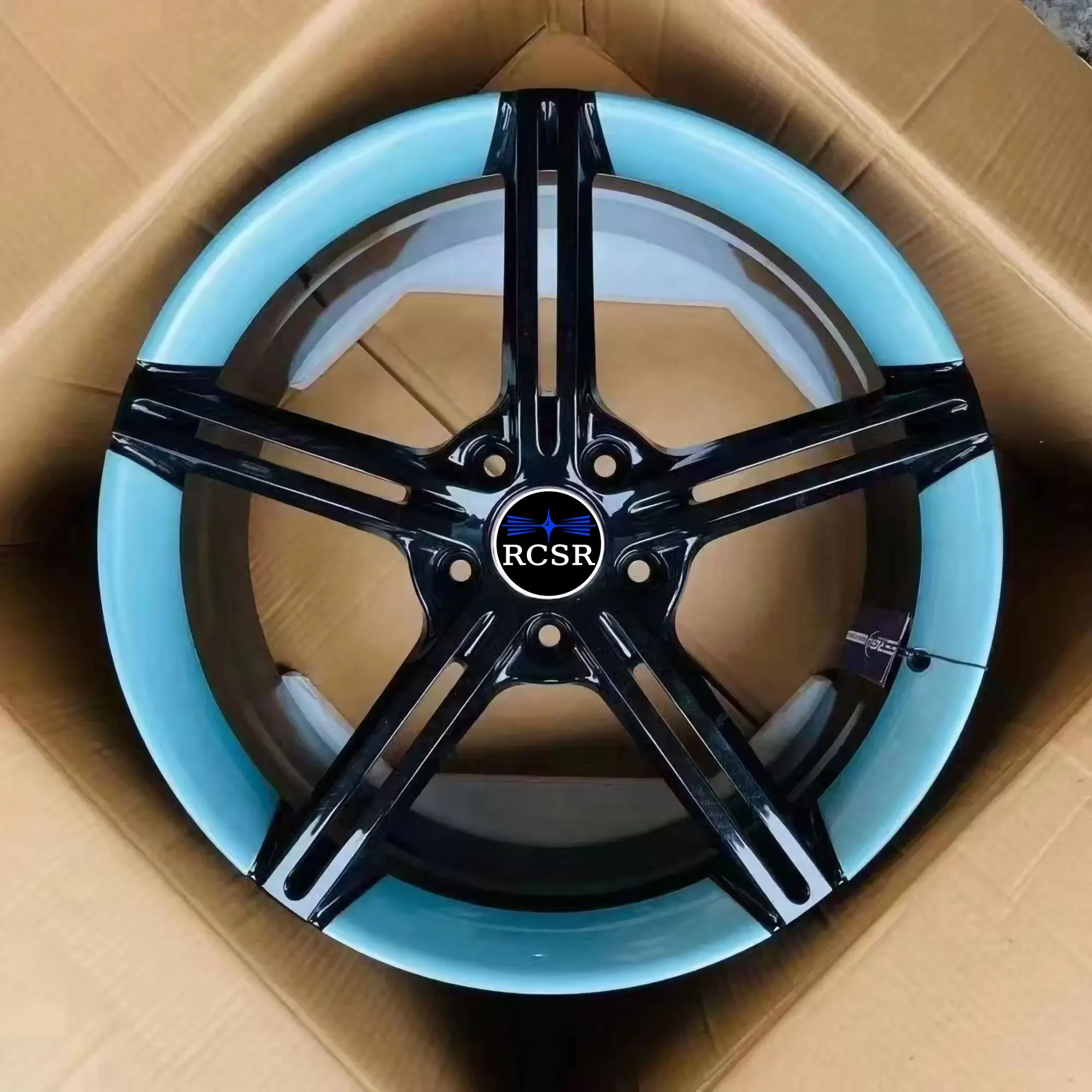 RCSR High Quality 5x120 5x112 5*114.3 18 19 20 21 22 23 24 5 Spokes Concave Monoblock Passenger Car Wheel Custom For Luxury Car
RCSR High Quality 5x120 5x112 5*114.3 18 19 20 21 22 23 24 5 Spokes Concave Monoblock Passenger Car Wheel Custom For Luxury Car
