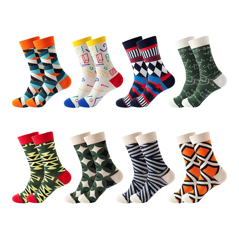 Fashion strange Mathematical Letter Round Pattern Casual Socks Men Women Hip Hop Street Skateboard Funny Socks Calcetines Hombre
Fashion strange Mathematical Letter Round Pattern Casual Socks Men Women Hip Hop Street Skateboard Funny Socks Calcetines Hombre