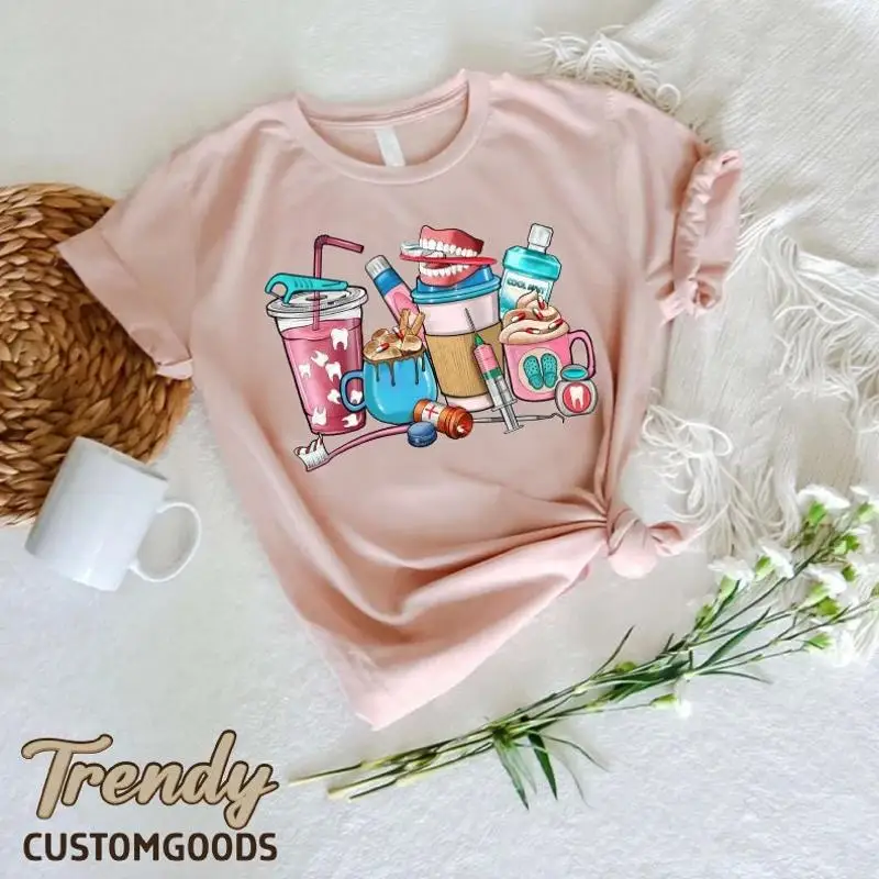 Dentist Coffee T Shirt Lover For Dental Life Graduation Funny 
Dentist Coffee T Shirt Lover For Dental Life Graduation Funny