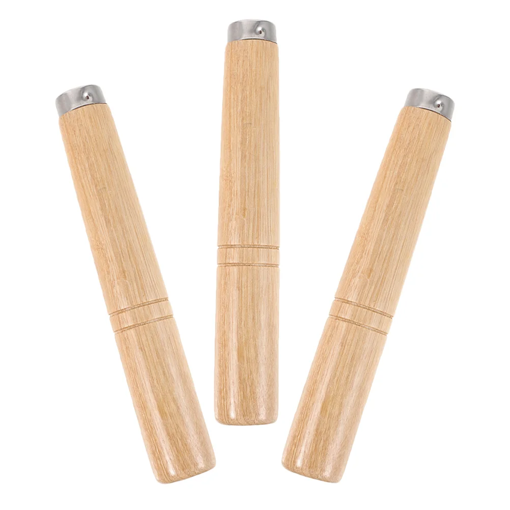 3pcs Solid Wood Spatula Handles Detachable Wooden Tools Replacement Kitchen Pan Accessories Antiscald Design Durability
3pcs Solid Wood Spatula Handles Detachable Wooden Tools Replacement Kitchen Pan Accessories Antiscald Design Durability