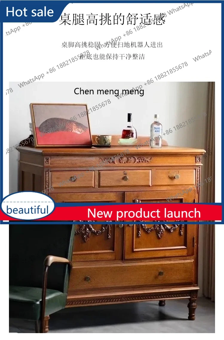 A6239 Solid wood chest/antique storage, retro storage, tea cabinet against the wall
A6239 Solid wood chest/antique storage, retro storage, tea cabinet against the wall