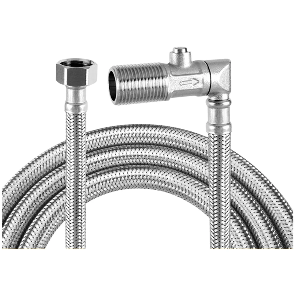 Stainless Steel 304 Angle Valve with Switch for For BRAIDED Hose Fits For faucet Toilet Hot and Cold Water Lines
Stainless Steel 304 Angle Valve with Switch for For BRAIDED Hose Fits For faucet Toilet Hot and Cold Water Lines
