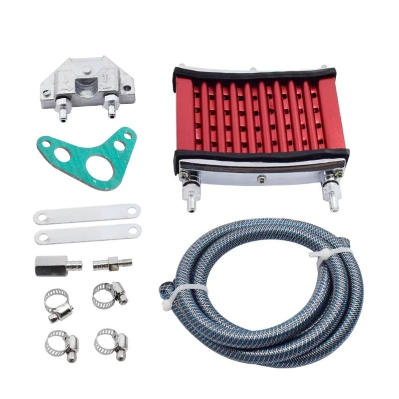 31BC MotorcyclesEngine Oil Cooler Radiator for 50CC 70CC 90CC 110CC Universal Cooling
31BC MotorcyclesEngine Oil Cooler Radiator for 50CC 70CC 90CC 110CC Universal Cooling