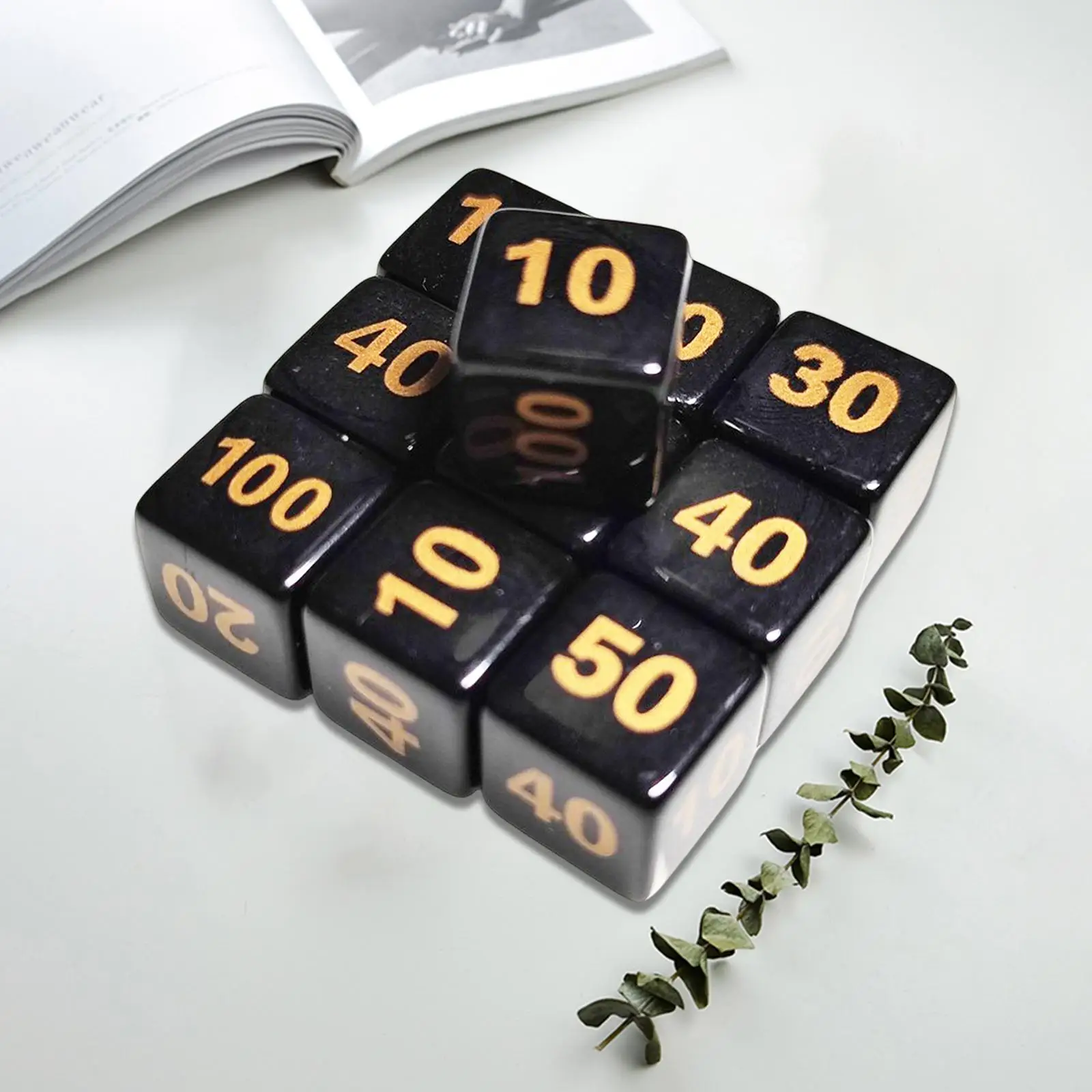 10x Polyhedral Dice, Multi Sided Game Dice Set Dice Set for Card Game
10x Polyhedral Dice, Multi Sided Game Dice Set Dice Set for Card Game