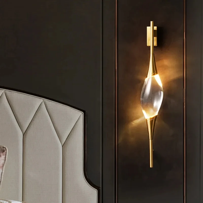 Postmodern Luxury Creative Lamp LED Lighting Scones Indoor Fixtures Brass Crystal Up Down Wall Light
Postmodern Luxury Creative Lamp LED Lighting Scones Indoor Fixtures Brass Crystal Up Down Wall Light