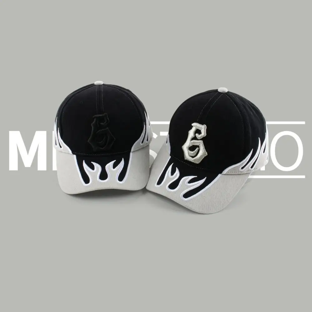 Trendy Hip Hop Baseball Hat Cool Outdoor Shield Caps 6-Letter Pattern Flame Embroidered Visors Unisex
Trendy Hip Hop Baseball Hat Cool Outdoor Shield Caps 6-Letter Pattern Flame Embroidered Visors Unisex