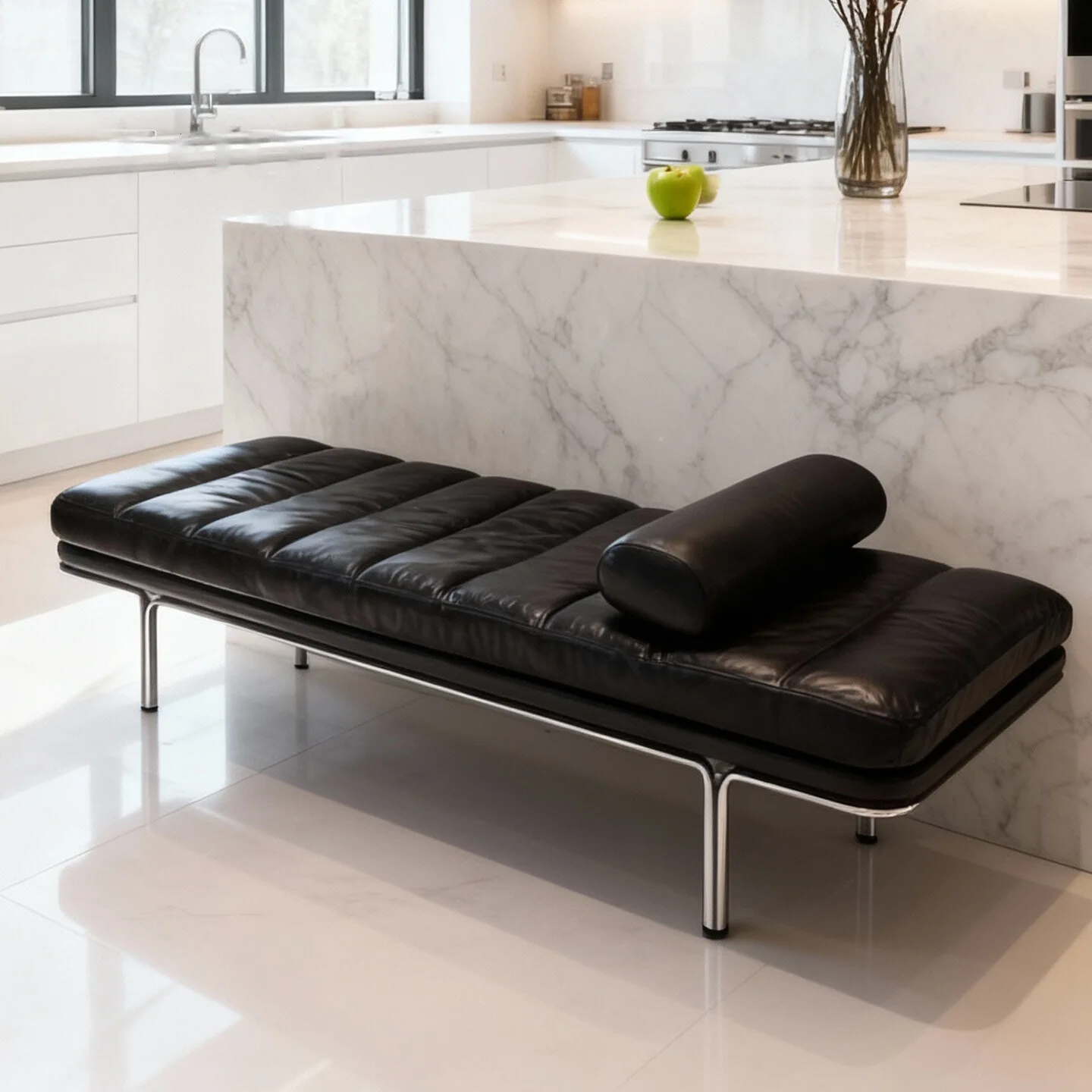 Floor sofa living room leather furniture Italian light luxury antique black straight row hotel
Floor sofa living room leather furniture Italian light luxury antique black straight row hotel