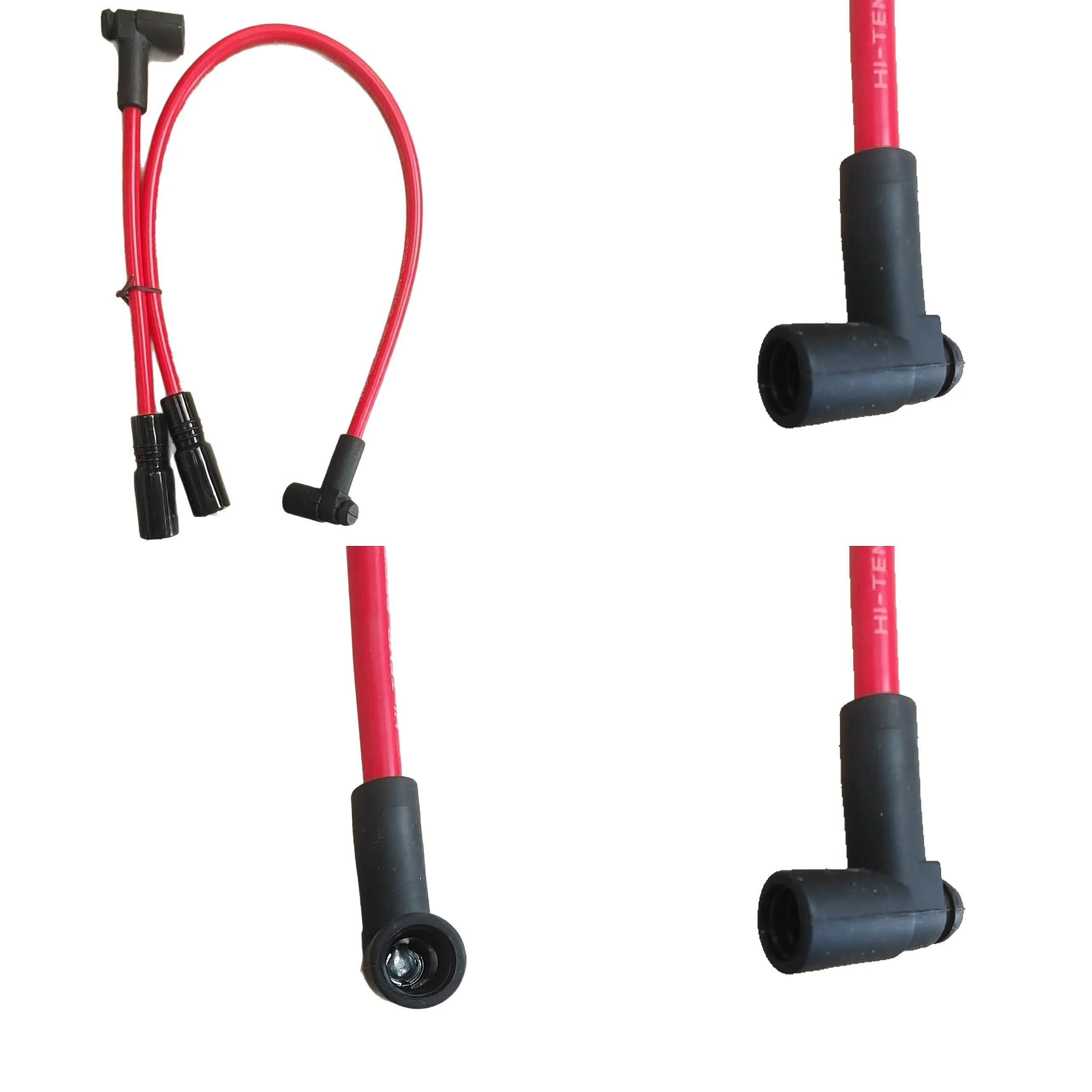 High Quality 8MM Red Spark Plug Wires for Harley Big Twin Ignition Cables
High Quality 8MM Red Spark Plug Wires for Harley Big Twin Ignition Cables