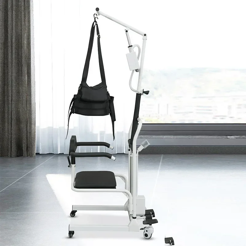 Electric Lift Transfer Commode Chair For Nursing Disabled Or Senior People Toilet Bathroom Chair
Electric Lift Transfer Commode Chair For Nursing Disabled Or Senior People Toilet Bathroom Chair