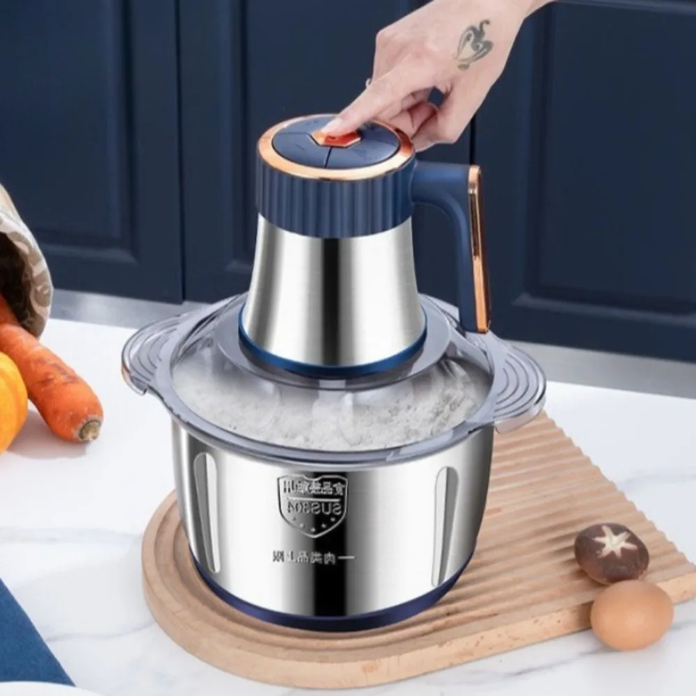 Electric Meat Grinders Multifunctional Vegetable Slicer Chopper 304 Stainless Steel Food Crusher Food Processor Kitchen Tools
Electric Meat Grinders Multifunctional Vegetable Slicer Chopper 304 Stainless Steel Food Crusher Food Processor Kitchen Tools
