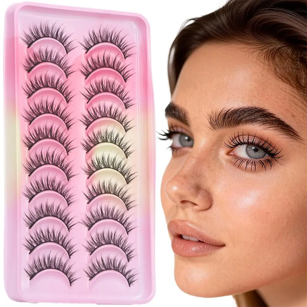 Beauty 3D Silk Fiber False Eyelashes Thick Cross Messy Eye Extension Tools Handmade Natural Makeup Voluminous Lashes
Beauty 3D Silk Fiber False Eyelashes Thick Cross Messy Eye Extension Tools Handmade Natural Makeup Voluminous Lashes
