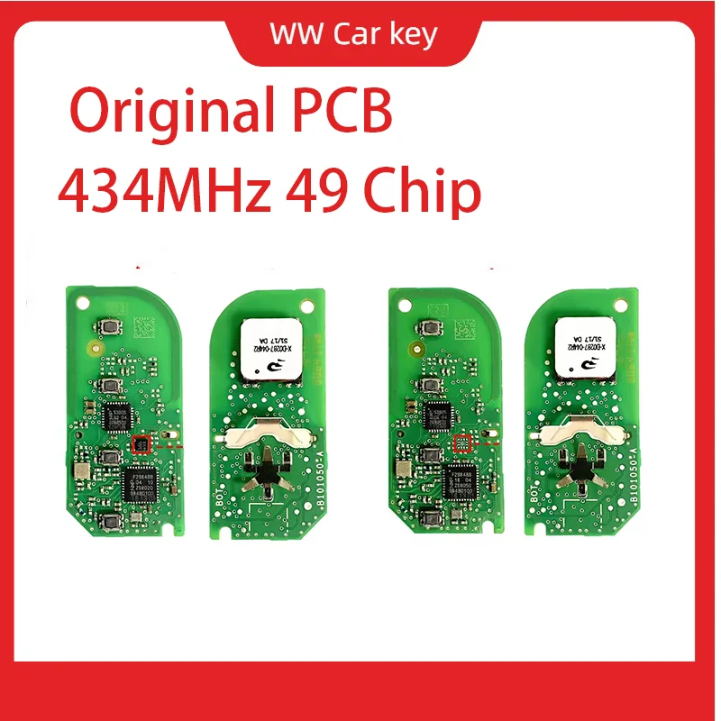 Для BMW G серии 3 5 6 7 X3 X5 X7 G01 G02 G08 G30 G31 G32 G38 N5F-ID21A Оригинальная печатная плата ID49 434 МГц Бесконтактный автомобильный дистанционный ключ
Для BMW G серии 3 5 6 7 X3 X5 X7 G01 G02 G08 G30 G31 G32 G38 N5F-ID21A Оригинальная печатная плата ID49 434 МГц Бесконтактный автомобильный дистанционный ключ