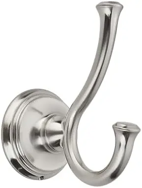 TUNNY 2 Pack Brushed Nickel Wall Mounted Towel Hooks – Bathroom, Bedroom, Kitchen Double Robe Hook
TUNNY 2 Pack Brushed Nickel Wall Mounted Towel Hooks – Bathroom, Bedroom, Kitchen Double Robe Hook