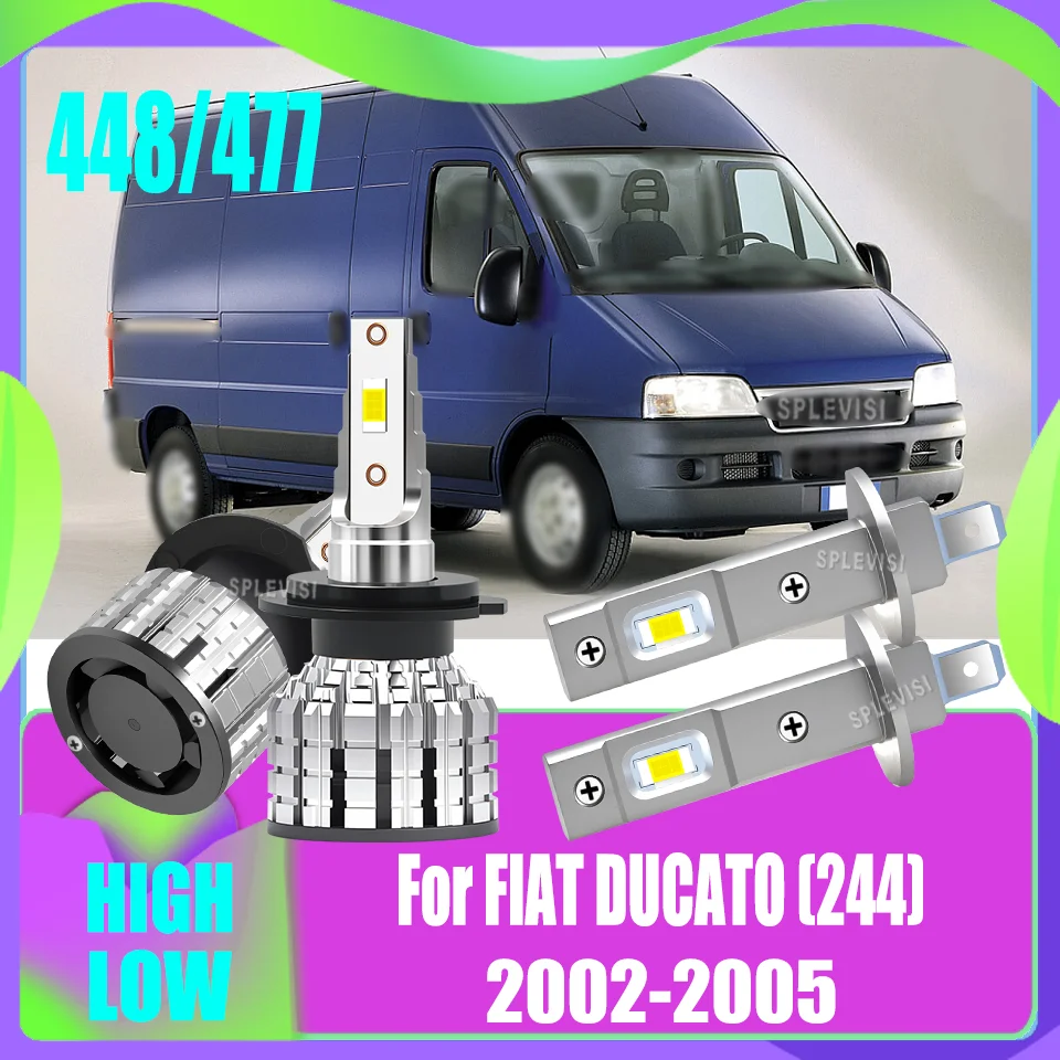 350% Brighter LED Headlight Bulbs High Low Beam Long Guarantee 6000K High Bright White For FIAT DUCATO (244) 2002 2003 2004 2005
350% Brighter LED Headlight Bulbs High Low Beam Long Guarantee 6000K High Bright White For FIAT DUCATO (244) 2002 2003 2004 2005