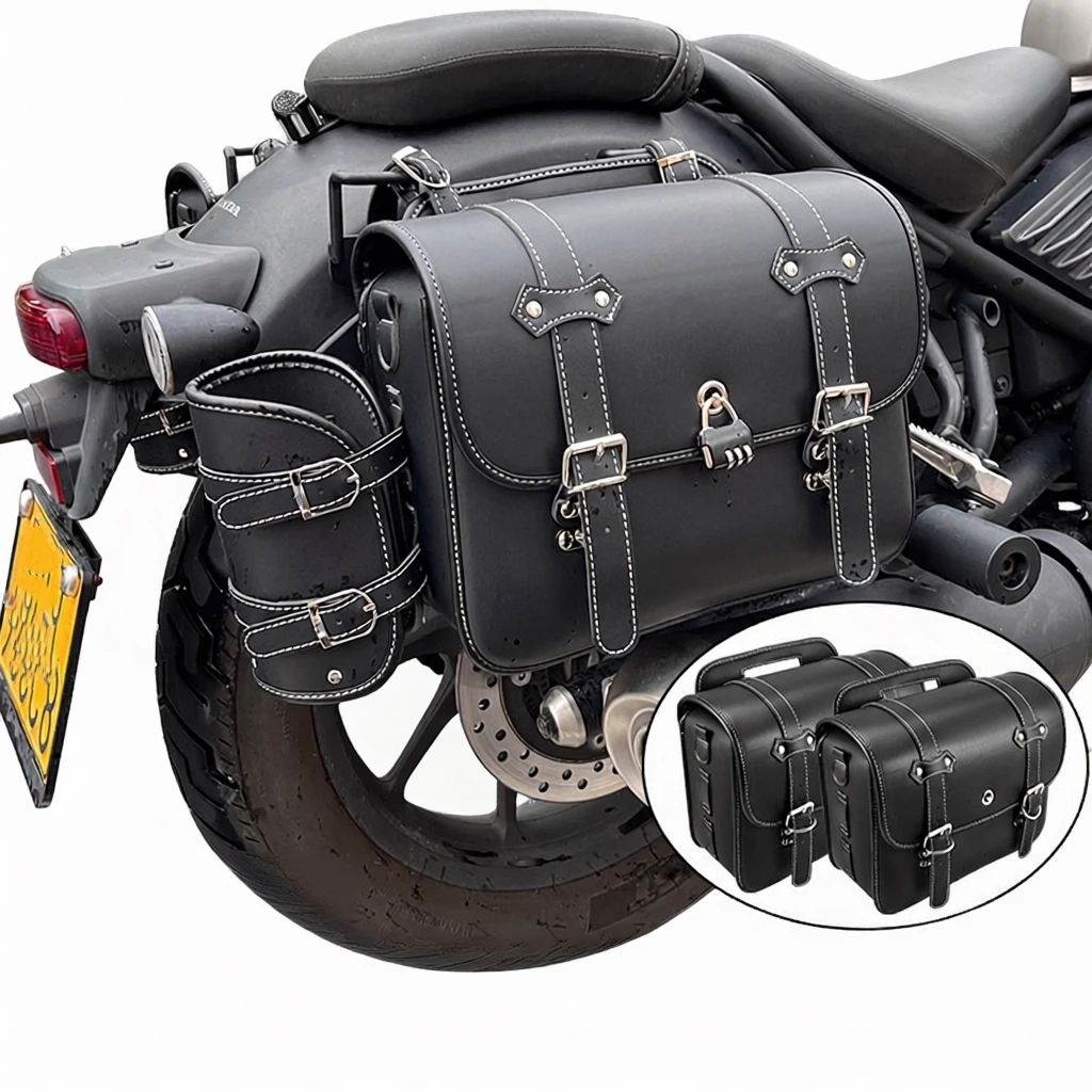 Универсальная боковая сумка-кофр для мотоцикла, дорожная сумка для мотоаксессуаров
Универсальная боковая сумка-кофр для мотоцикла, дорожная сумка для мотоаксессуаров