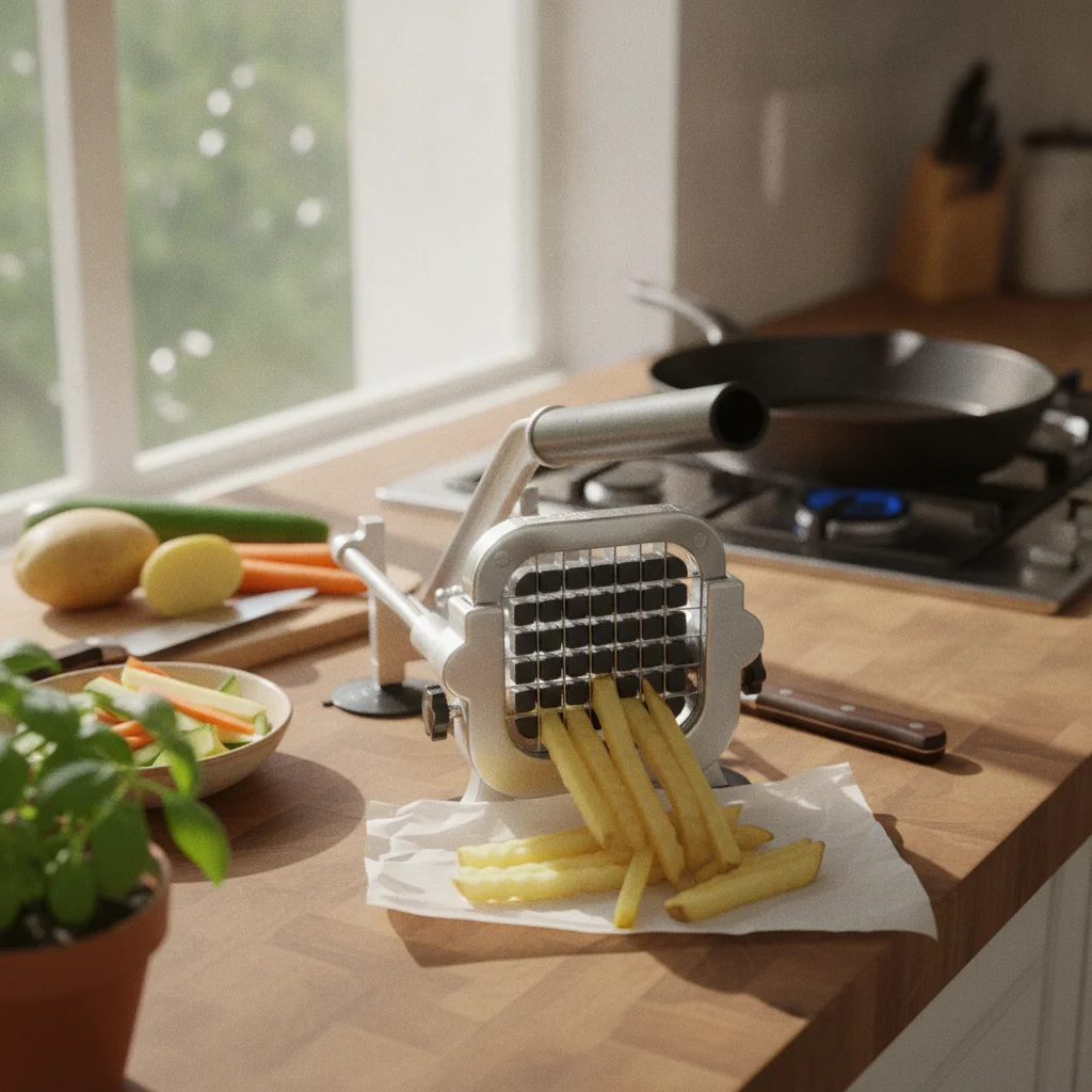 Manual Vegetable Strip Cutter Stainless Steel Potato Strip Cutter Manual Vegetable Chopper Tabletop Potato Cutter Easy to Clean
Manual Vegetable Strip Cutter Stainless Steel Potato Strip Cutter Manual Vegetable Chopper Tabletop Potato Cutter Easy to Clean