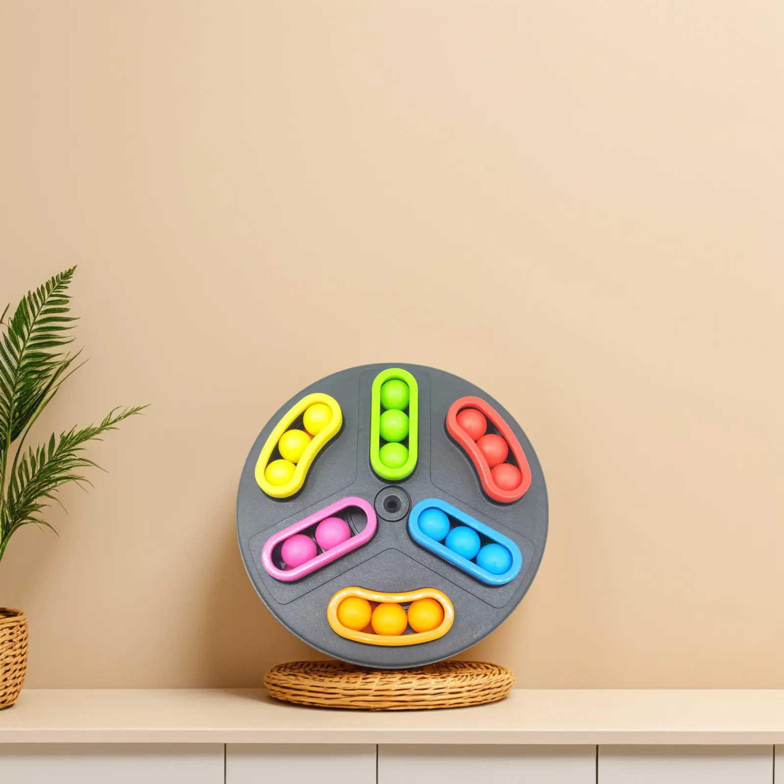 1 Box Rotating Maze Ball Puzzle Educational Desktop Game for Kids Brain Development Balanceing Beads Maze Ball Game Challenge
1 Box Rotating Maze Ball Puzzle Educational Desktop Game for Kids Brain Development Balanceing Beads Maze Ball Game Challenge