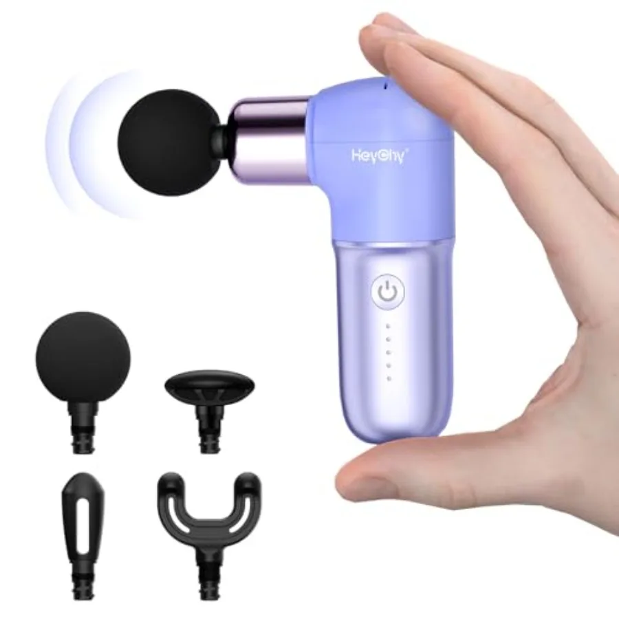 Super Mini Massage Gun for deep tissue percussion therapy compact sports travel use portable purple muscle massager for her and
Super Mini Massage Gun for deep tissue percussion therapy compact sports travel use portable purple muscle massager for her and