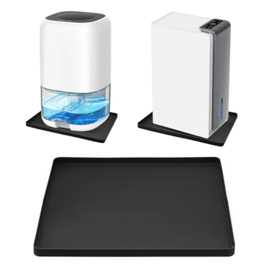 Dehumidifier Drip Pan, 18''x15'' Humidifier Drip Pan, Prevent Water Leakage and Protect Floor and Carpet, Non-Slip and Leak-Pro
Dehumidifier Drip Pan, 18''x15'' Humidifier Drip Pan, Prevent Water Leakage and Protect Floor and Carpet, Non-Slip and Leak-Pro