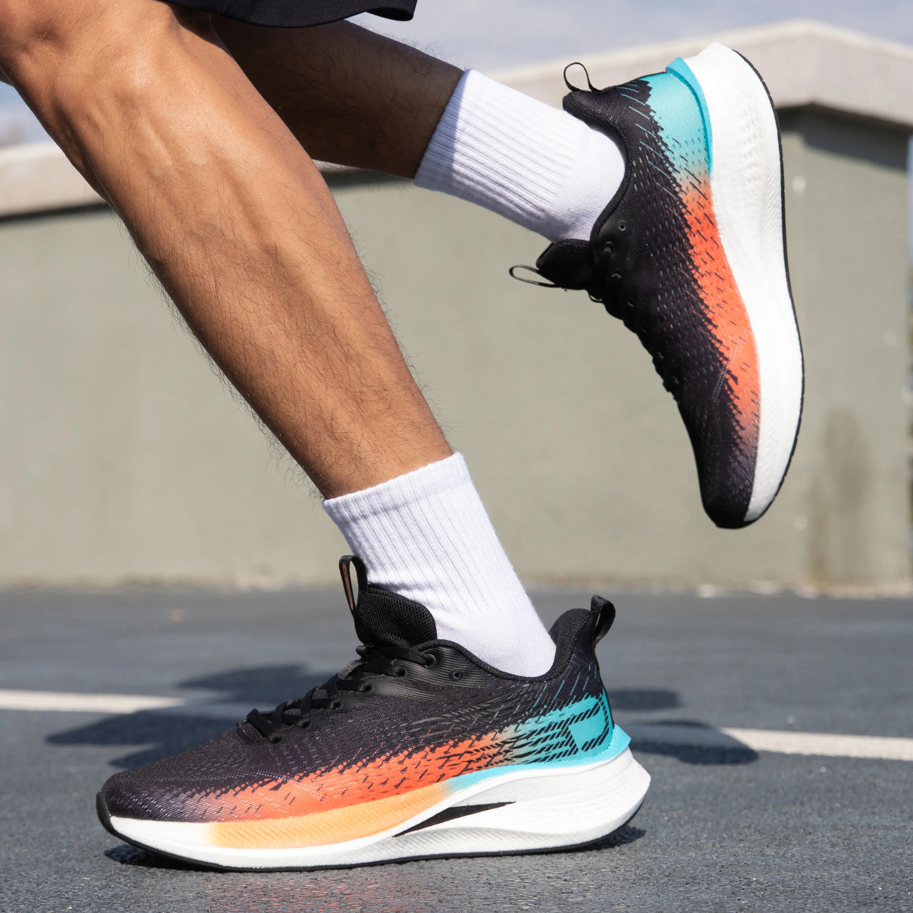 Baasploa Running Shoes Men Carbon Plate Professional Cushioning Anti-slip Sneaker Female Casual Breathable Jogging Sports Shoes
Baasploa Running Shoes Men Carbon Plate Professional Cushioning Anti-slip Sneaker Female Casual Breathable Jogging Sports Shoes