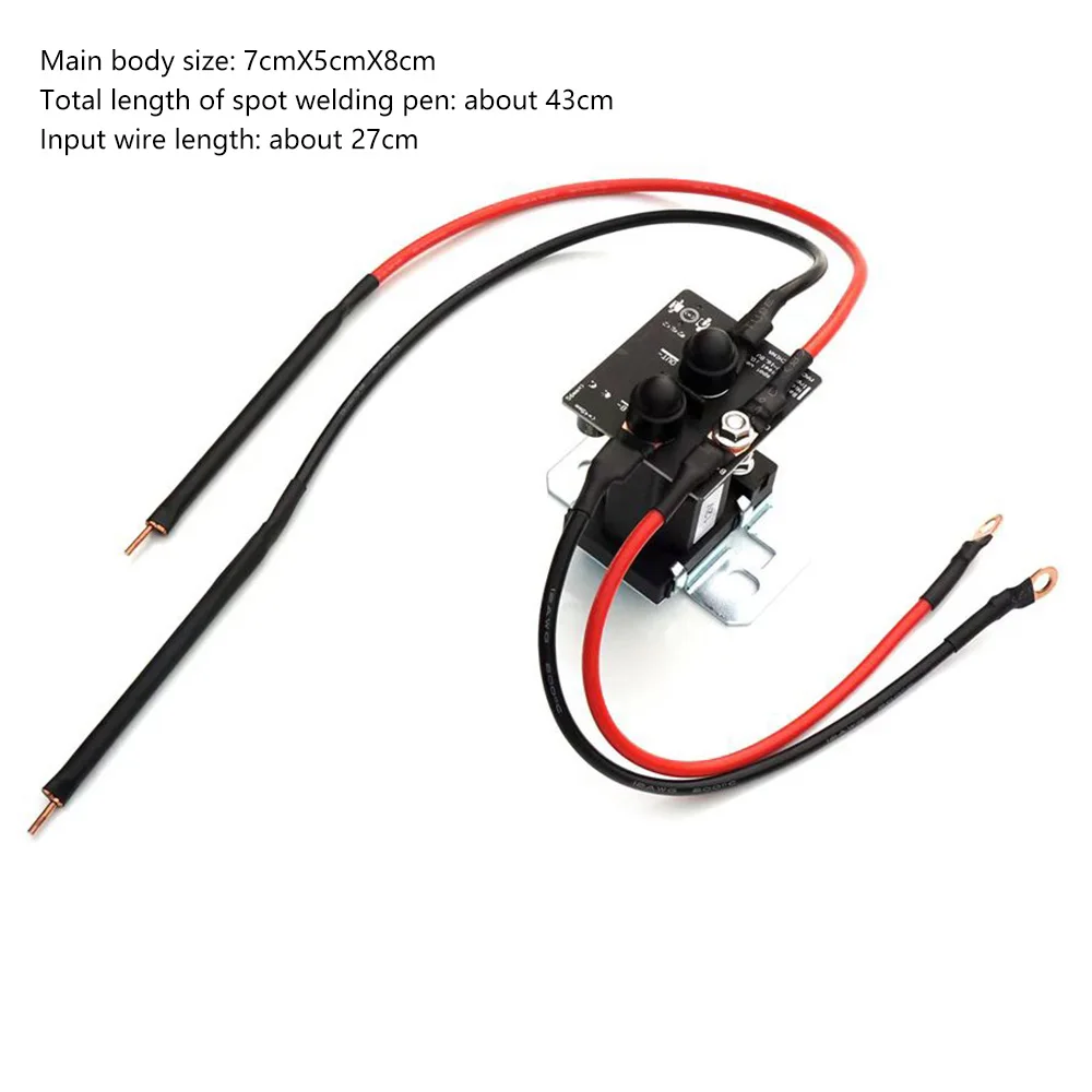 12V Relay Spot Welder 500A 18650 Lithium Battery Welding Machine Copper/EC5 Connector Spot Welding DIY Kit
12V Relay Spot Welder 500A 18650 Lithium Battery Welding Machine Copper/EC5 Connector Spot Welding DIY Kit