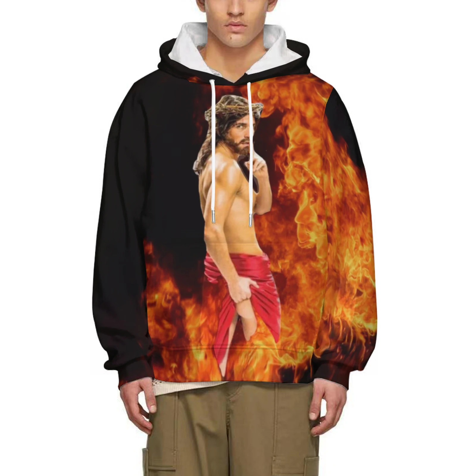 Autumn Man's Hoodie Pullover Cross God Animal Tiger Graphic 3D Printed Vintage Casual Sweatshirts Man Clothing
Autumn Man's Hoodie Pullover Cross God Animal Tiger Graphic 3D Printed Vintage Casual Sweatshirts Man Clothing