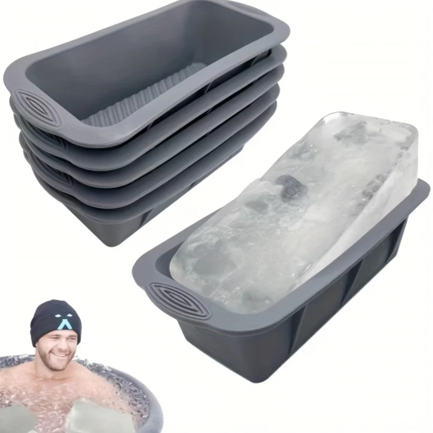 Silicone Ice Cube Tray Large Square Molds, 3-Pack, BPA-Free Reusable Ice Block Maker for Whiskey, Freezer Safe Stackable Ice Mol
Silicone Ice Cube Tray Large Square Molds, 3-Pack, BPA-Free Reusable Ice Block Maker for Whiskey, Freezer Safe Stackable Ice Mol