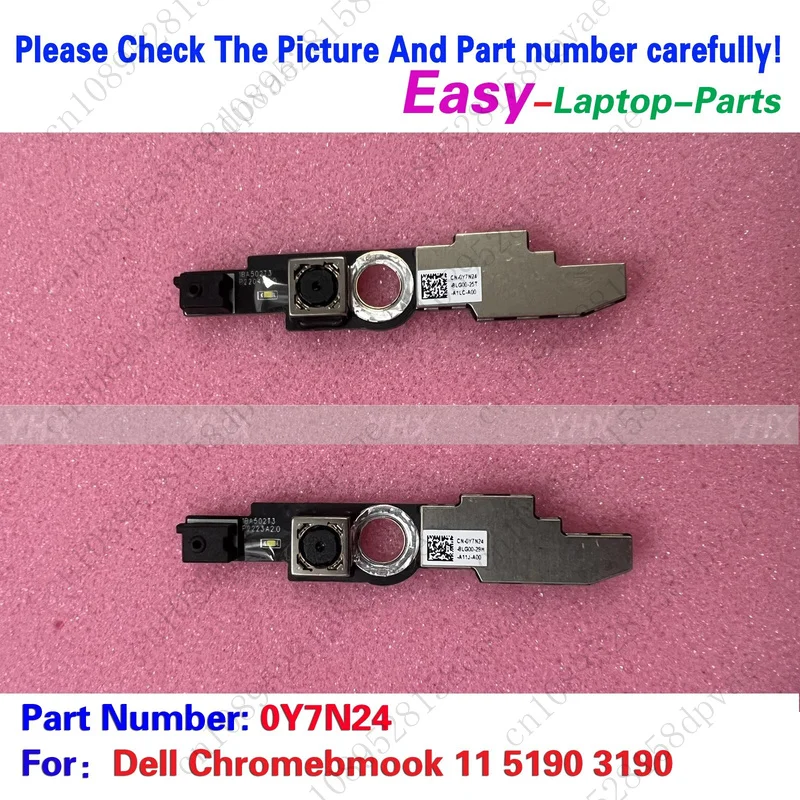 GYX New For Dell Chromebmook 11 5190 3190 Webcam Camera 0Y7N24 Fast delivery
GYX New For Dell Chromebmook 11 5190 3190 Webcam Camera 0Y7N24 Fast delivery