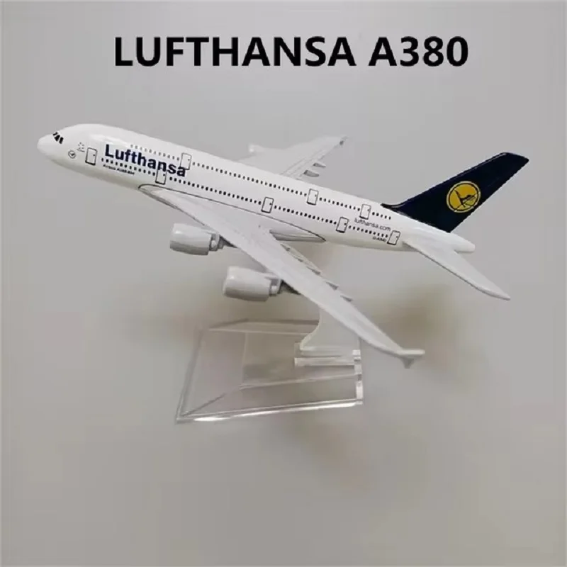 1/400 Scale Lufthansa A380 Airlines Airplane Model 16cm Alloy Metal Air Bus Airlines Model Gift Collectible Ornaments
1/400 Scale Lufthansa A380 Airlines Airplane Model 16cm Alloy Metal Air Bus Airlines Model Gift Collectible Ornaments